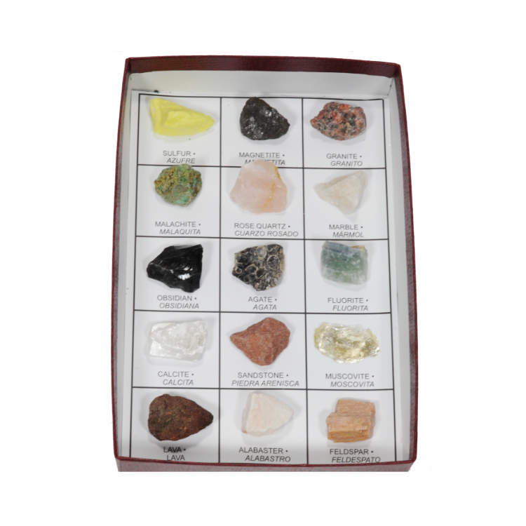 2015 - ROCKS & MINERALS OF THE U.S. COLLECTION - 15 SPEC.