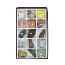 Load image into Gallery viewer, 2331 - COLORFUL MINERAL COLLECTION - 15 SPEC.
