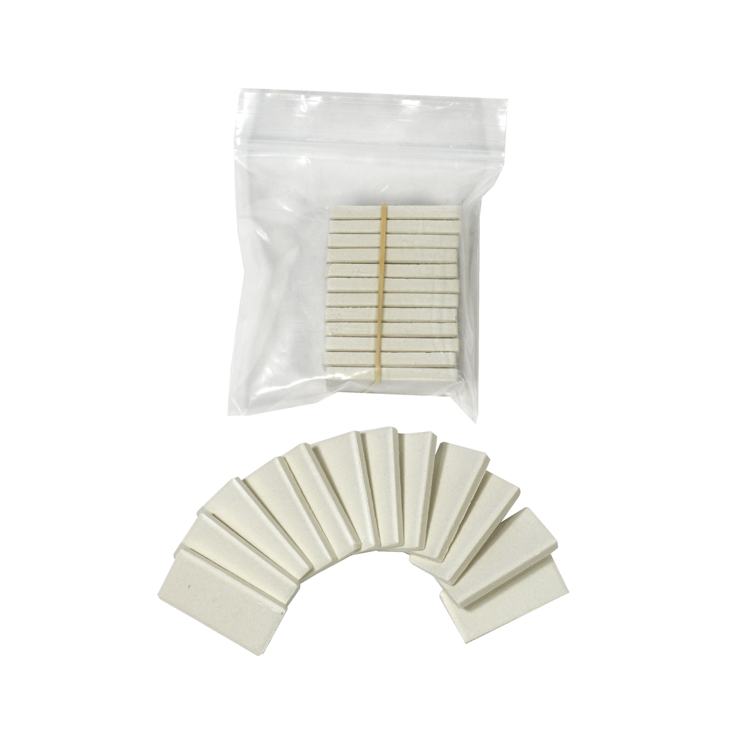 9211 - 9213 - STREAK PLATES - WHITE 10 PACK (9211) or 12 PACK (9213)